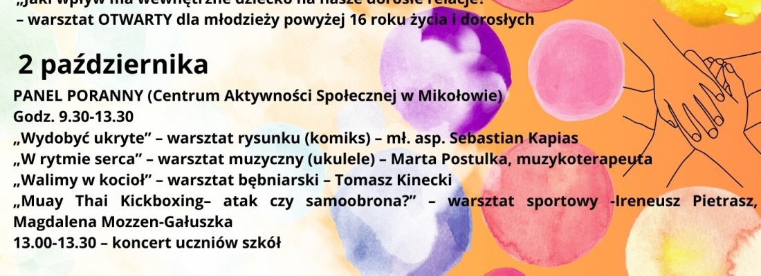 AKCJA: RELACJA czyli III Mikołowskie Dni Profilaktyki